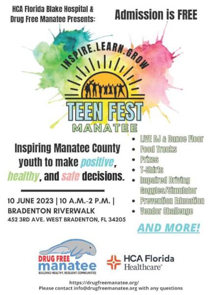 Teen Fest Manatee 2023 - Sarasota Events Calendar